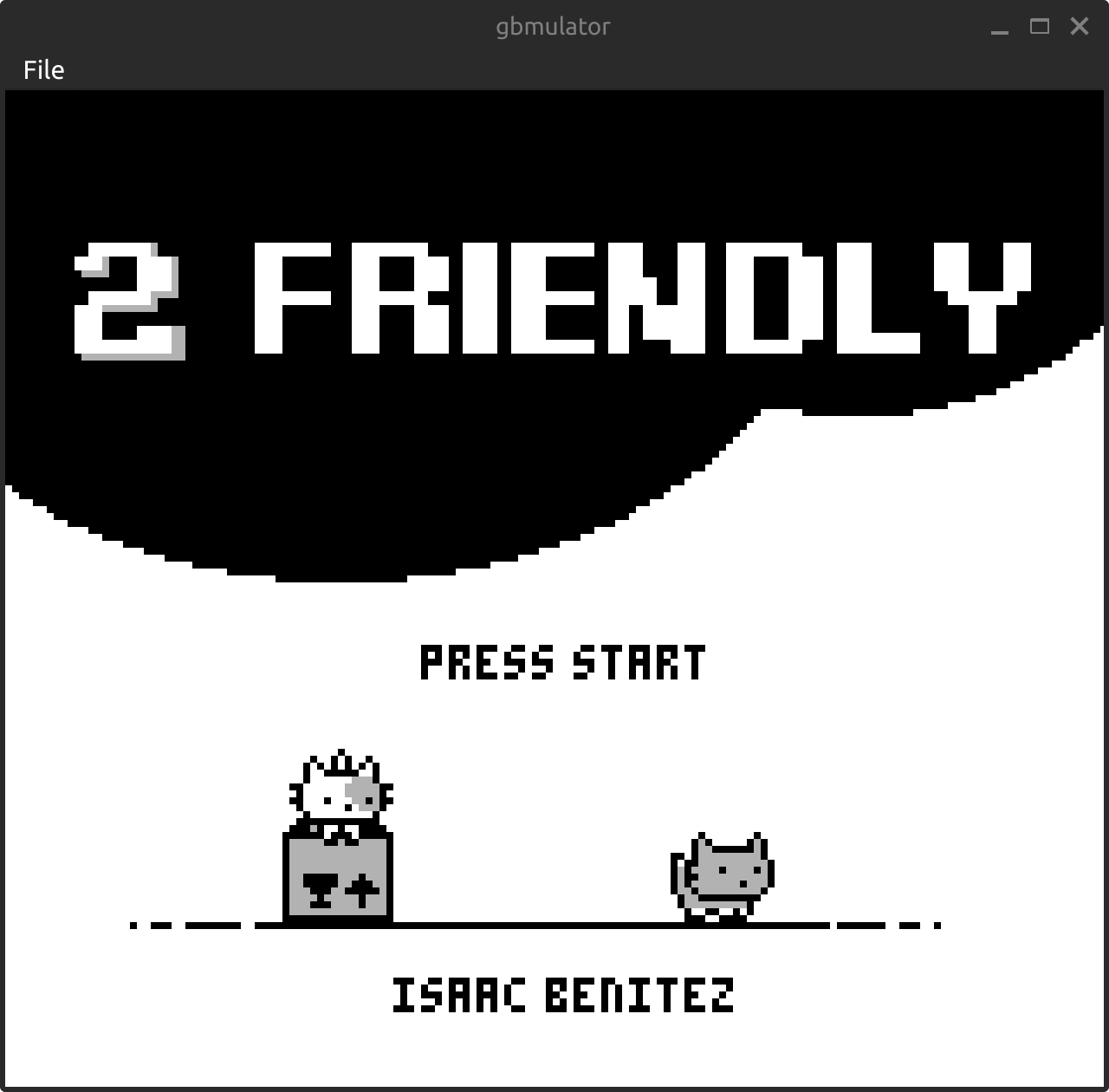 Title screen of 2friendly